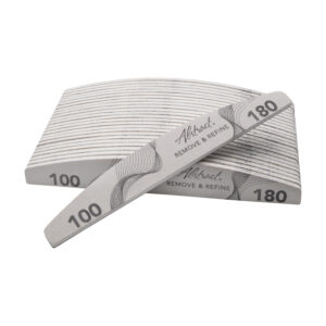 100/180 grit (25 pk) HALFMOON REMOVE & REFINE File, Abstract | 255655