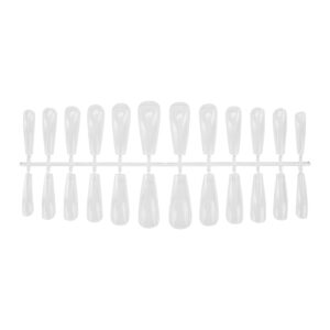 Stick N' Go CLEAR BALLERINA Tips 240pcs/box, Abstract | 093716