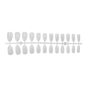 Stick N' Go CLEAR SHORT BALLERINA Tips 240pcs/box, Abstract | 102456