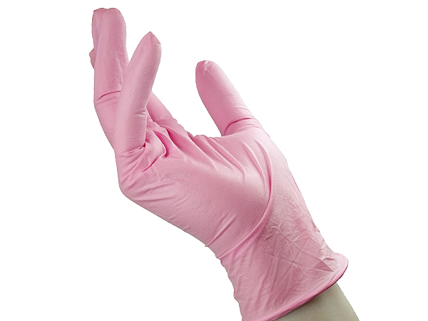 Pink Gloves Small (100 stuks) - H055